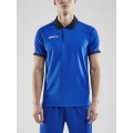 Craft Sport Polo Pro Control (100% Polyester) cobalt blue/black Men